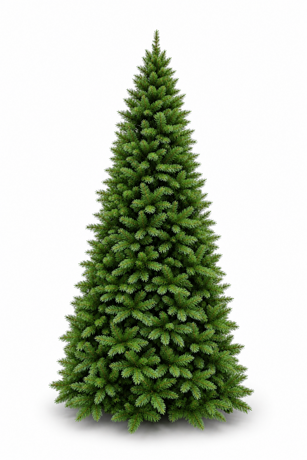 10ft Slim Vienna Spruce Christmas Tree Pre Lit Hinged 3.05m with 880 LED's