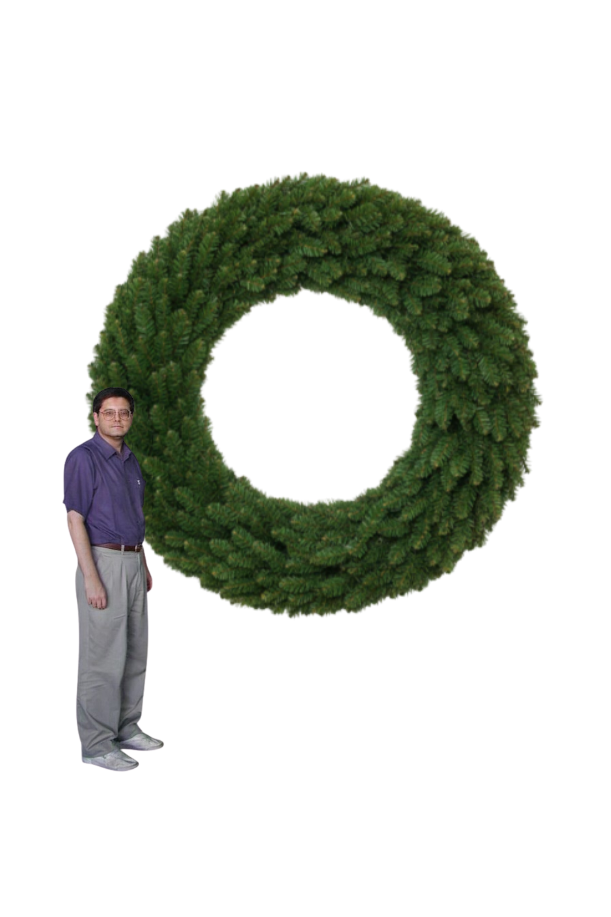 商业花环 绿色 2.5m