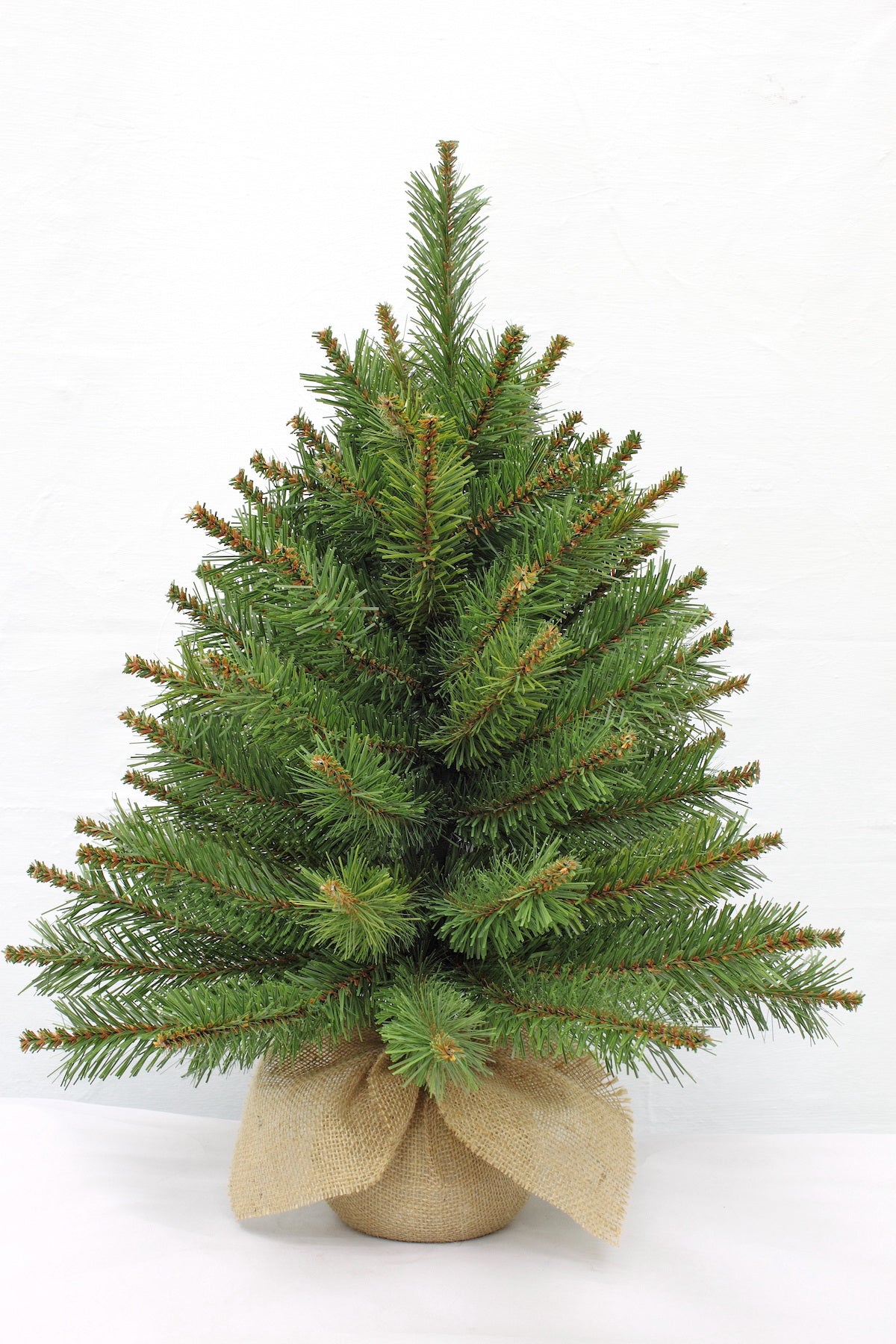 2ft Glendale Pine in Burlap base 61cm - Artificial Xmas Tree