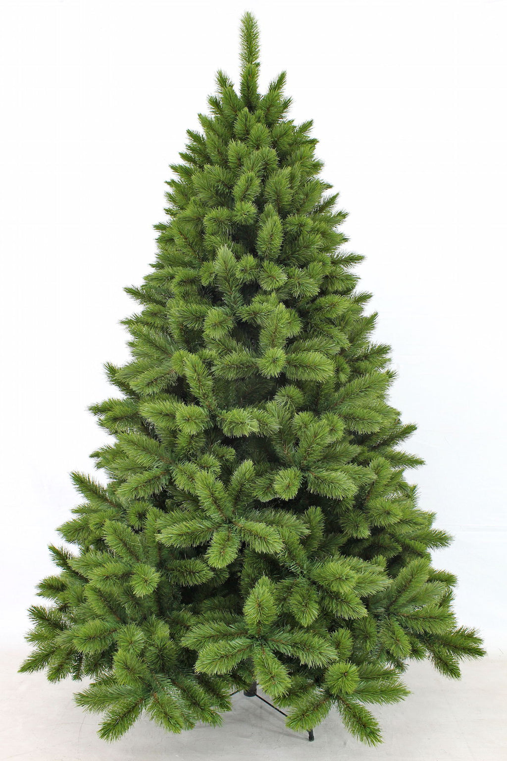 7ft Pitch Pine Christmas Tree Green 2.13m Hinged - Artificial Xmas Tree