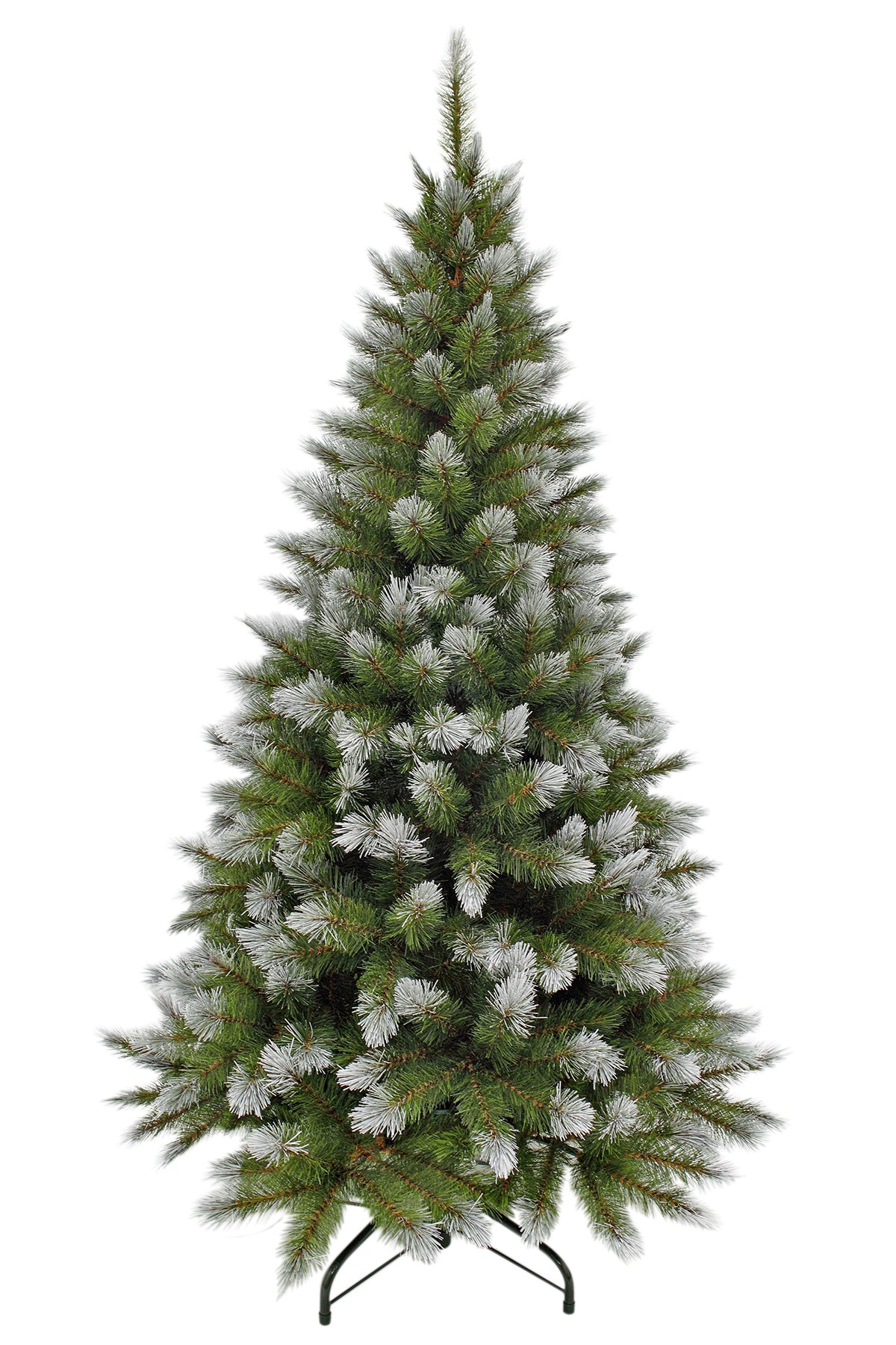 5ft Pittsburgh Spruce Christmas Tree Green Frosted 1.52m Hinged - Artificial Xmas Tree