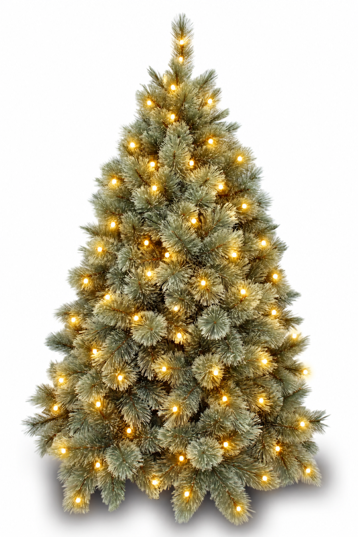 5ft Mountain Cashmere Hinged 1.52m with 300 Warm White LED's