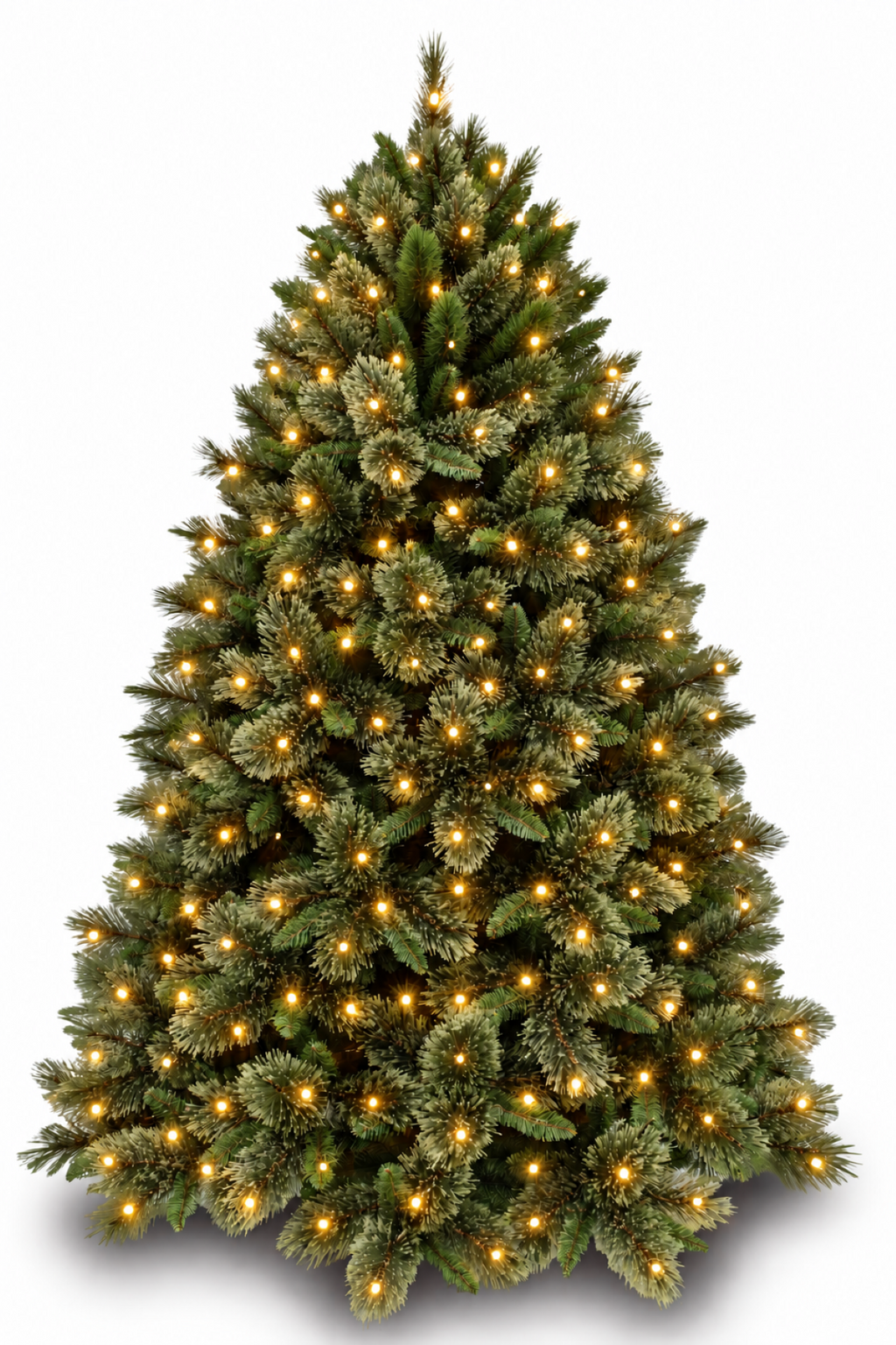 7ft American Cashmere Hinged 2.13m Prelit with 680 LED's