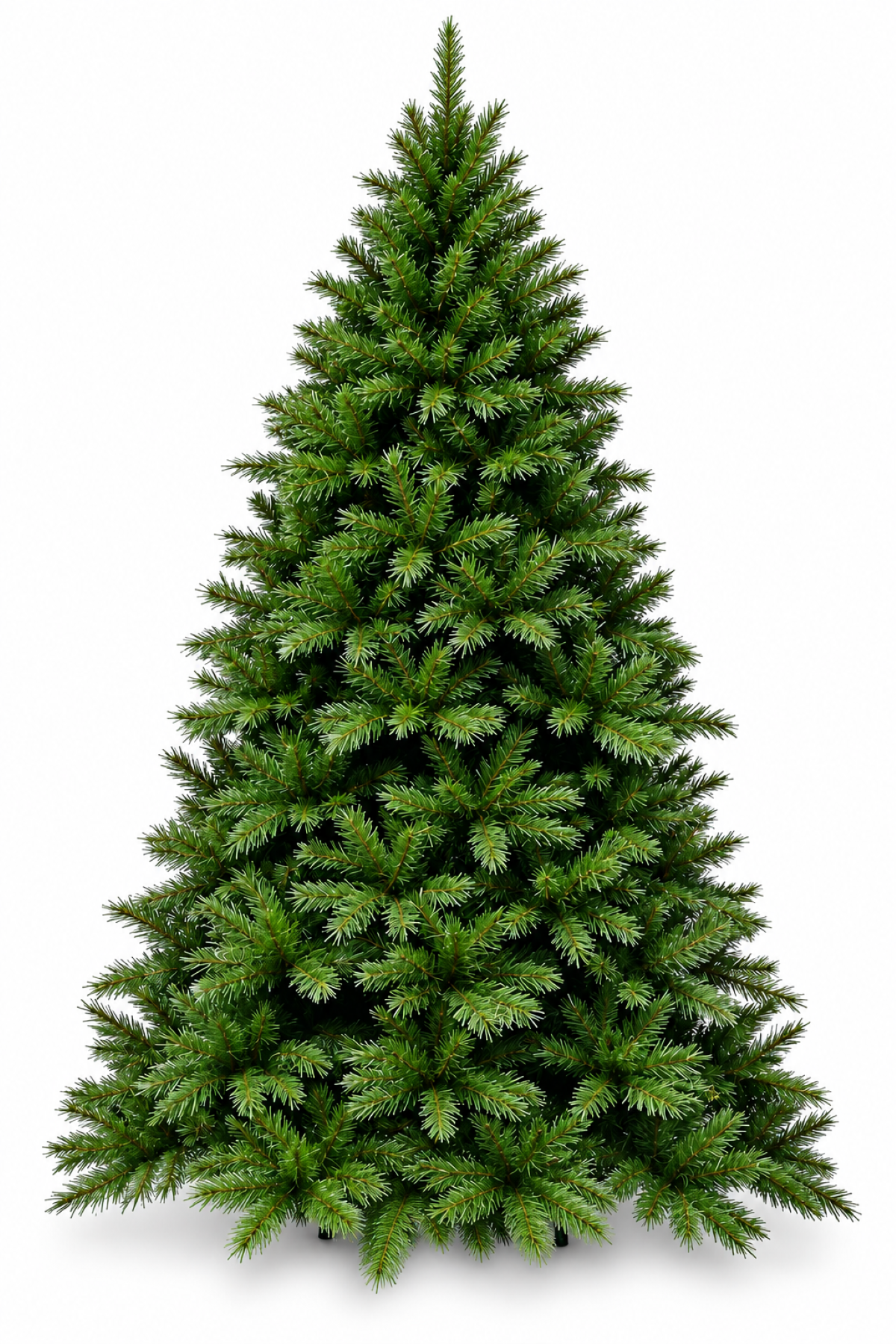 8.5ft Vienna Spruce Christmas Tree Green Hinged 2.59m