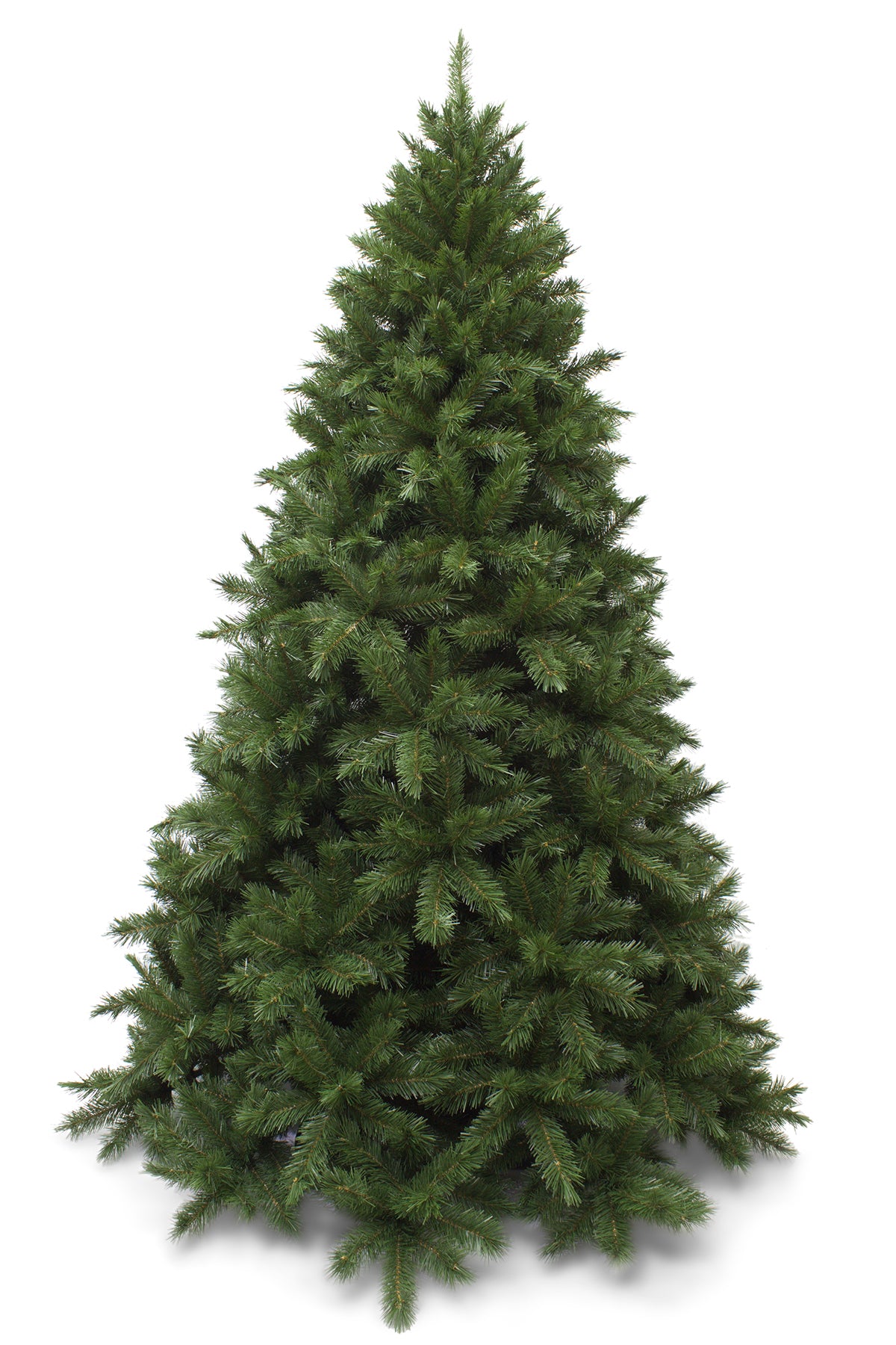 8ft Vienna Spruce Christmas Tree Hinged 2.44m Outdoor - Artificial Xmas Tree