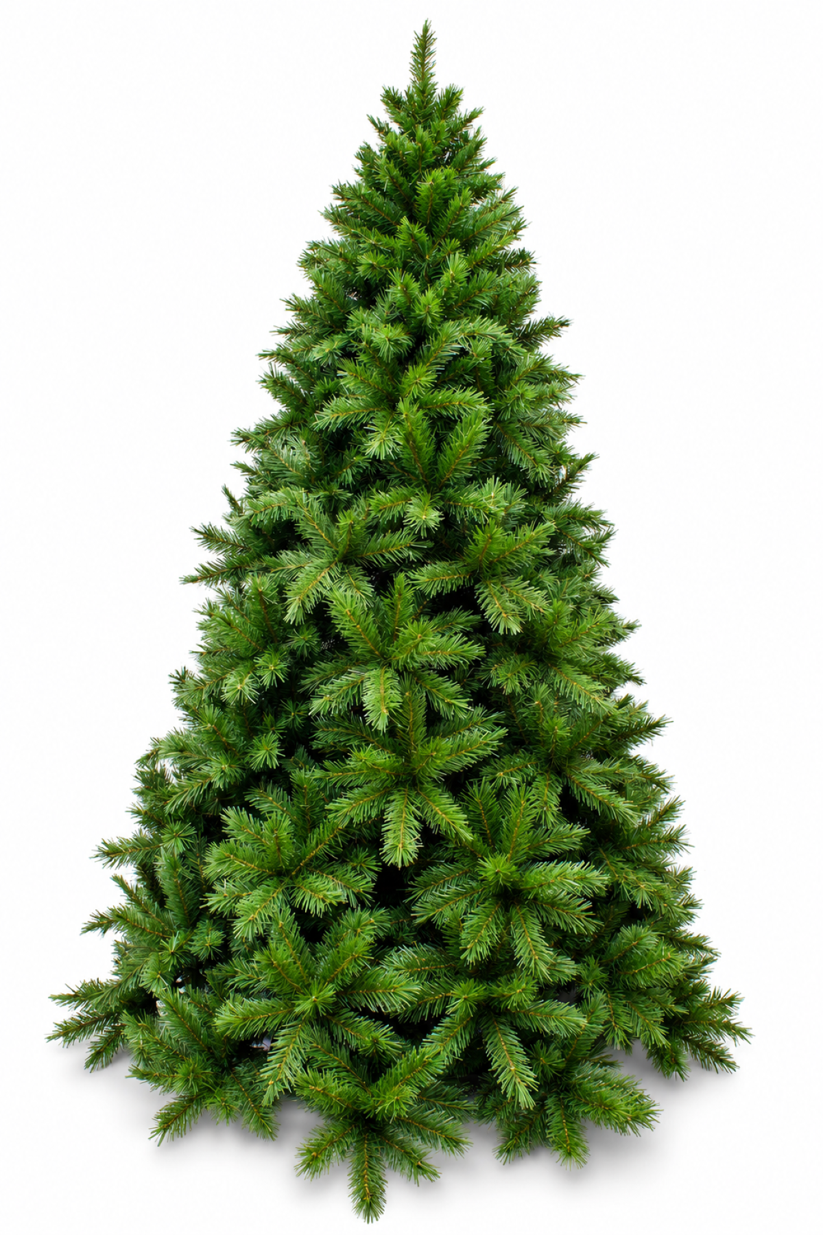 8ft Vienna Spruce Christmas Tree Hinged 2.44m Outdoor