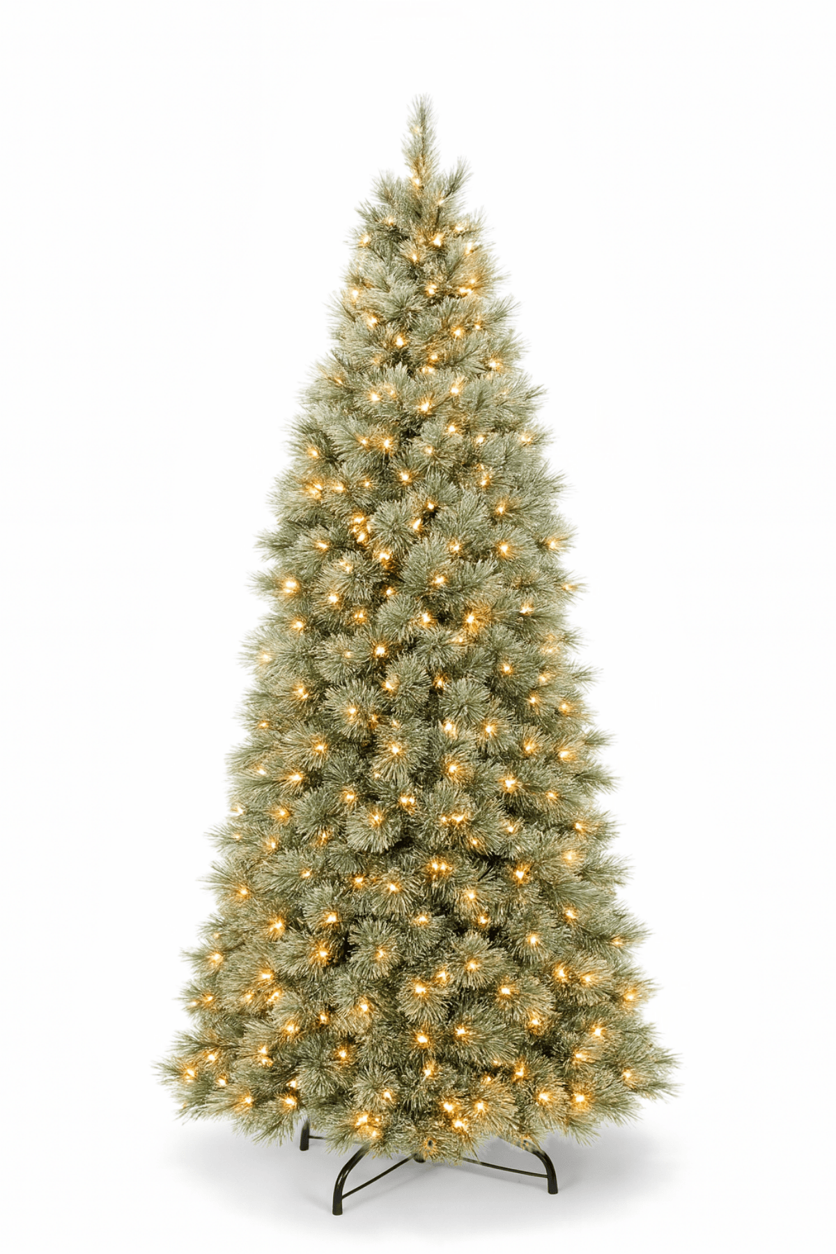 9ft Slim Mountain Cashmere Hinged 2.74m with 720 LED's - Artificial Xmas Tree