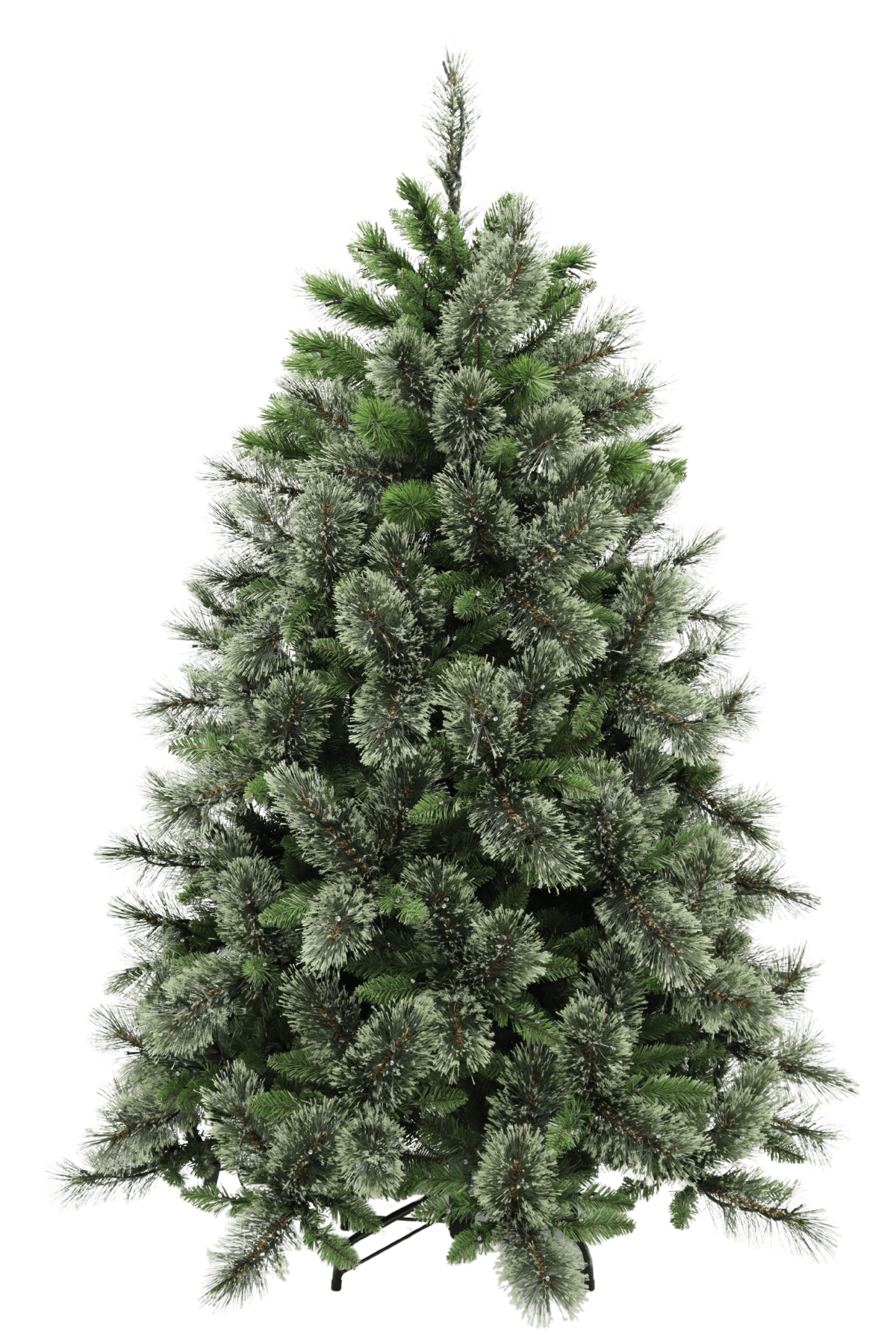 5ft American Cashmere Hinged 1.52m with 260 Warm White LED's - Artificial Xmas Tree