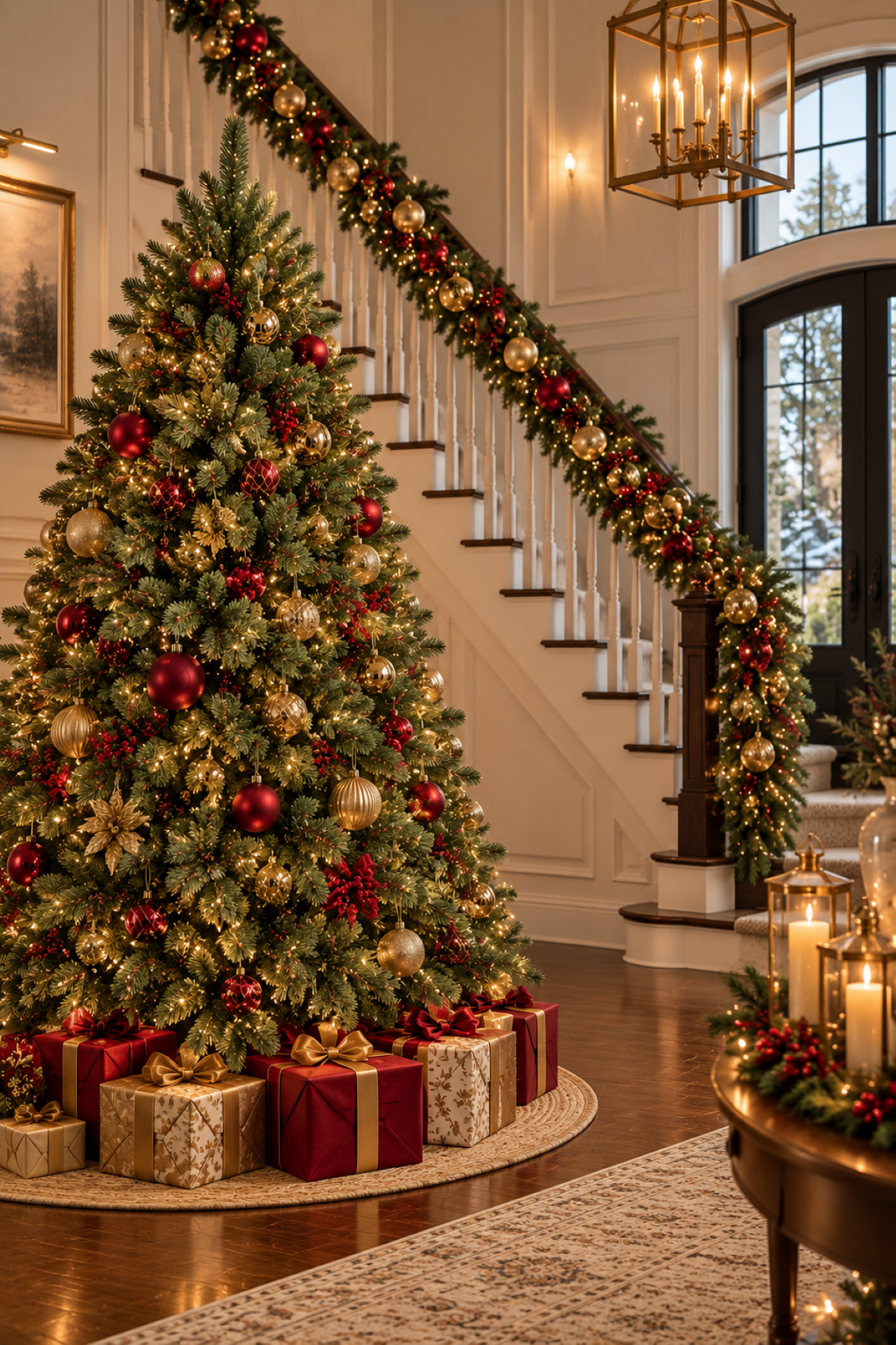 6ft American Cashmere 1.83m Prelit with 520 LED's