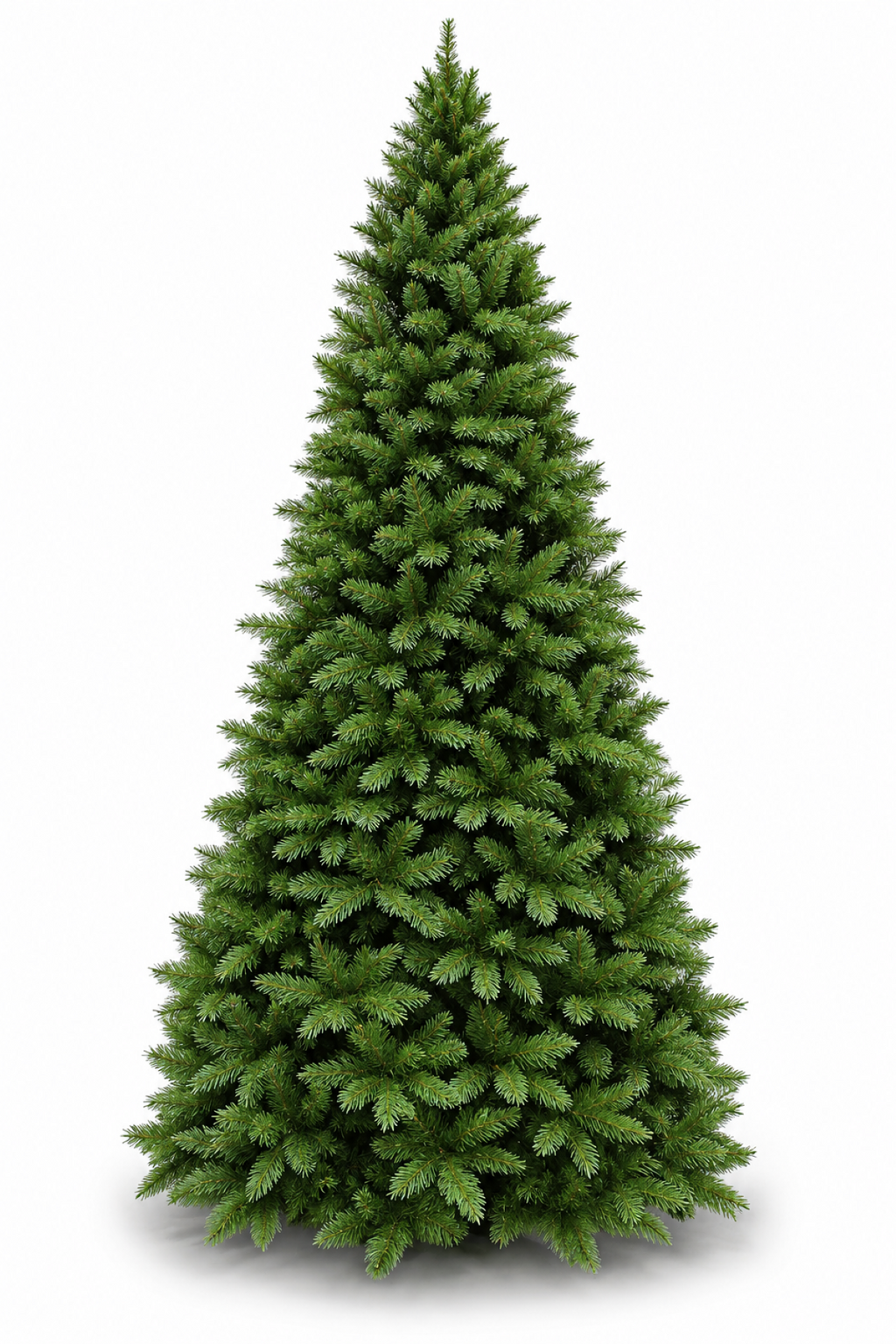 12ft Slim Vienna Spruce Christmas Tree Pre Lit Hinged 3.66m with 1380 LED’s