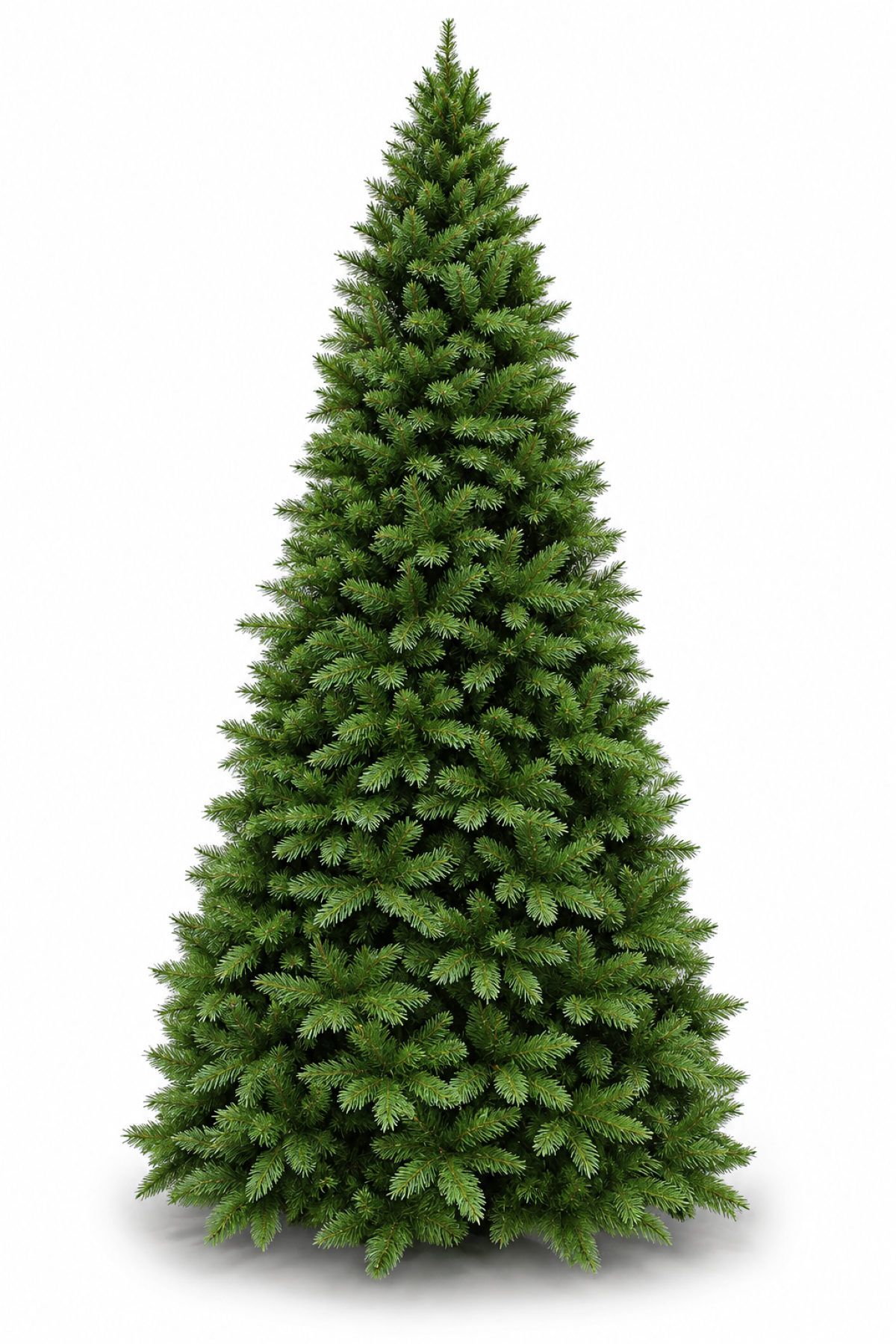 12ft Slim Vienna Spruce Christmas Tree Hinged Green 3.66m
