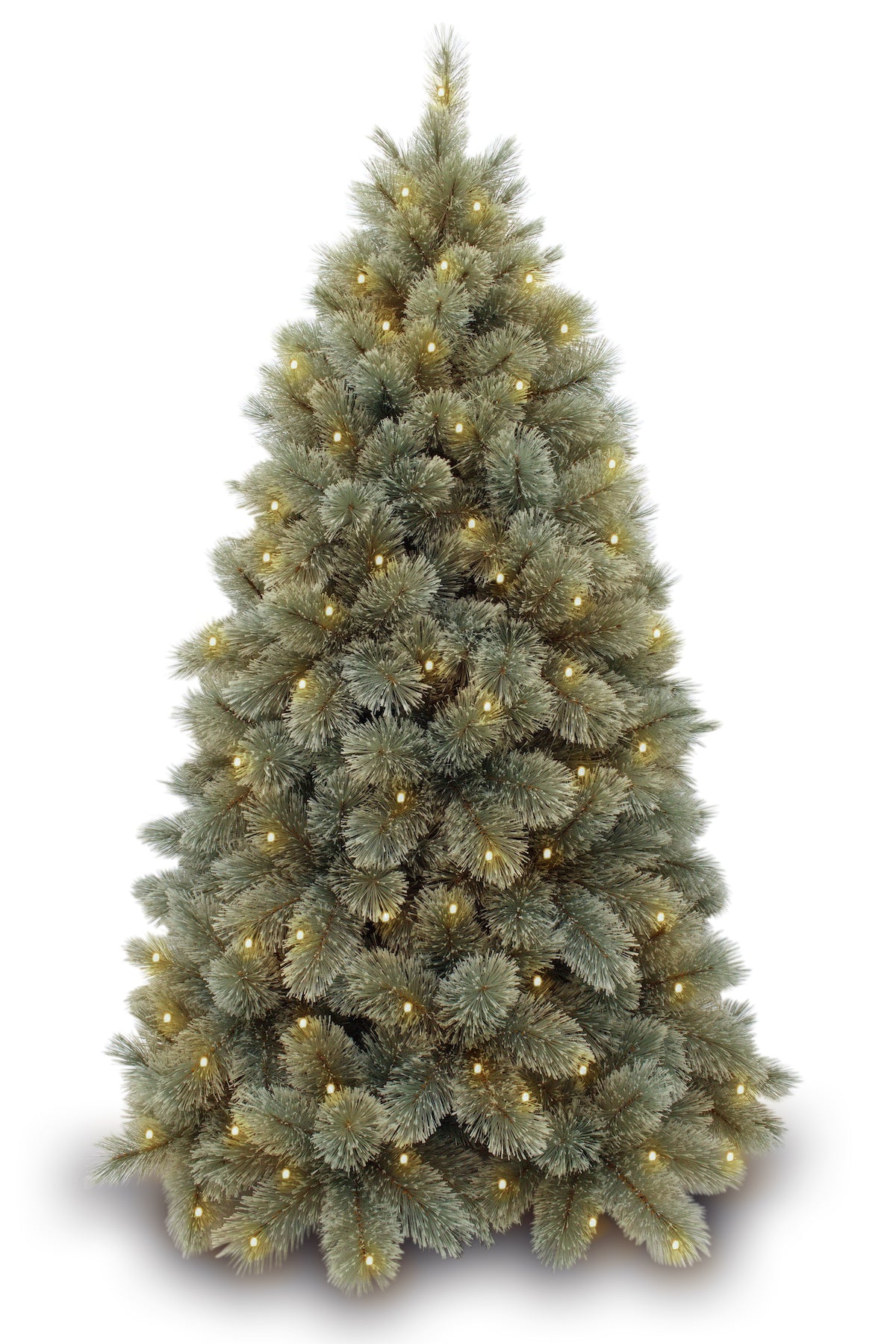 6ft Mountain Cashmere Hinged 1.83m Prelit with 460 LED's - Artificial Xmas Tree