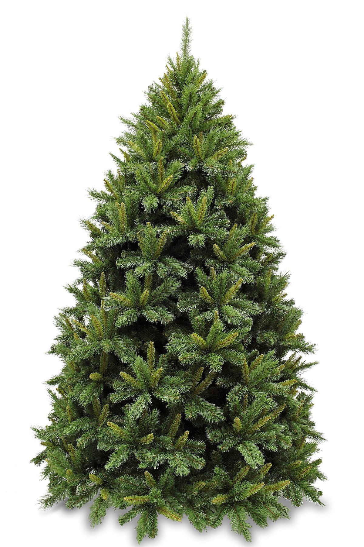 7.5ft New Hampshire Pine Super deluxe Christmas Tree Hinged Green 2.28m - Artificial Xmas Tree