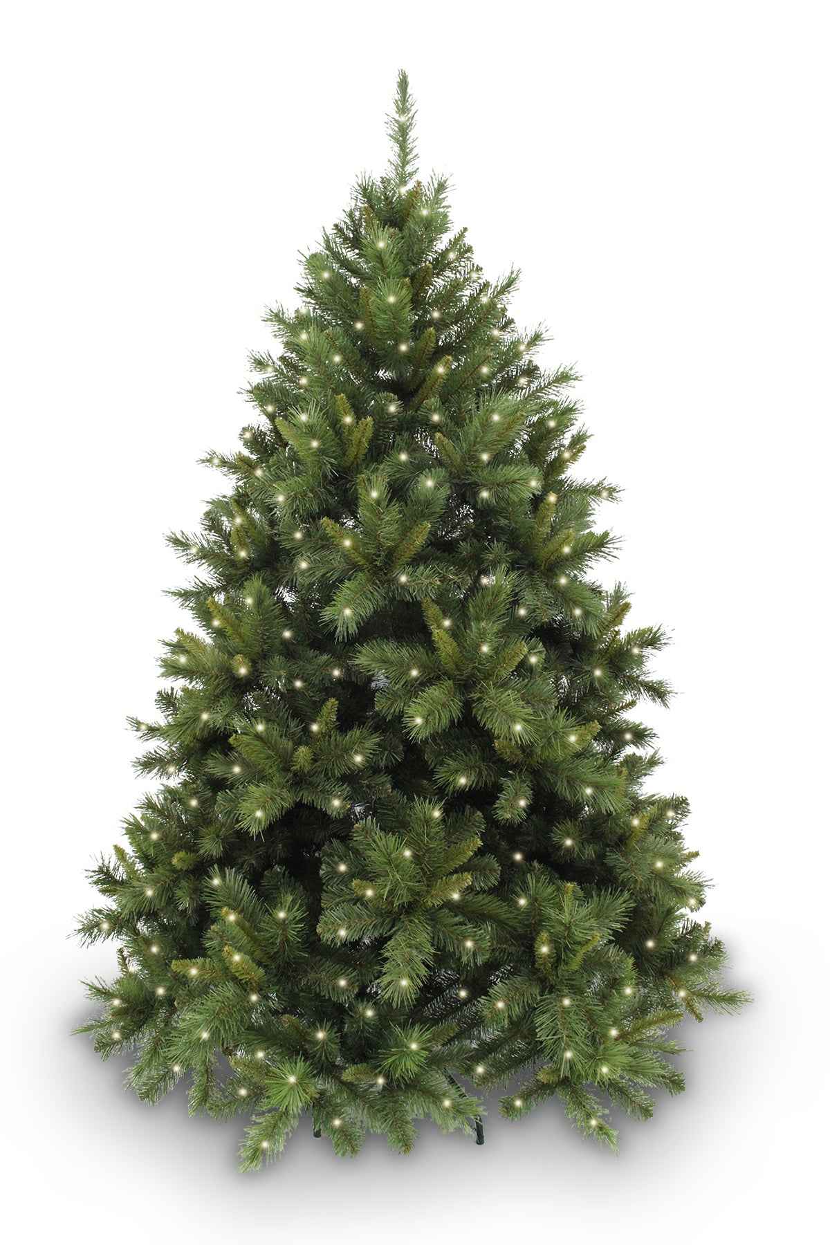 6.5ft New Hampshire Pine Christmas Tree Hinged 1.98m with 420 LED's