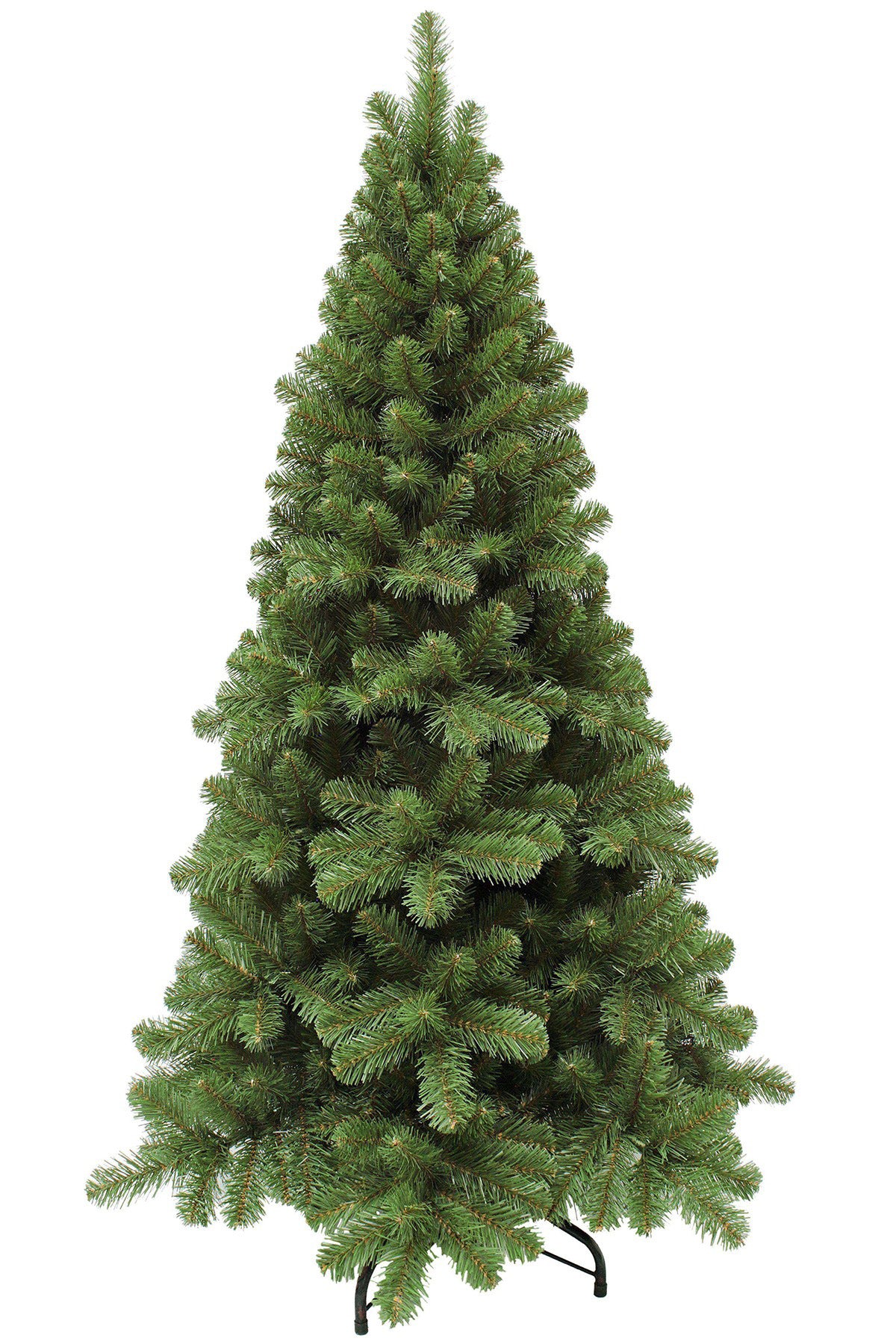 5ft Pencil Pine Christmas Tree Hinged Green 1.52m - Artificial Xmas Tree