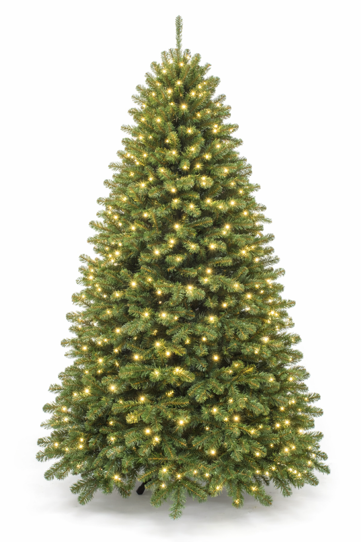 7ft Pre Lit Scandia Spruce Christmas Tree Hinged 2.13m with 560 LED’s