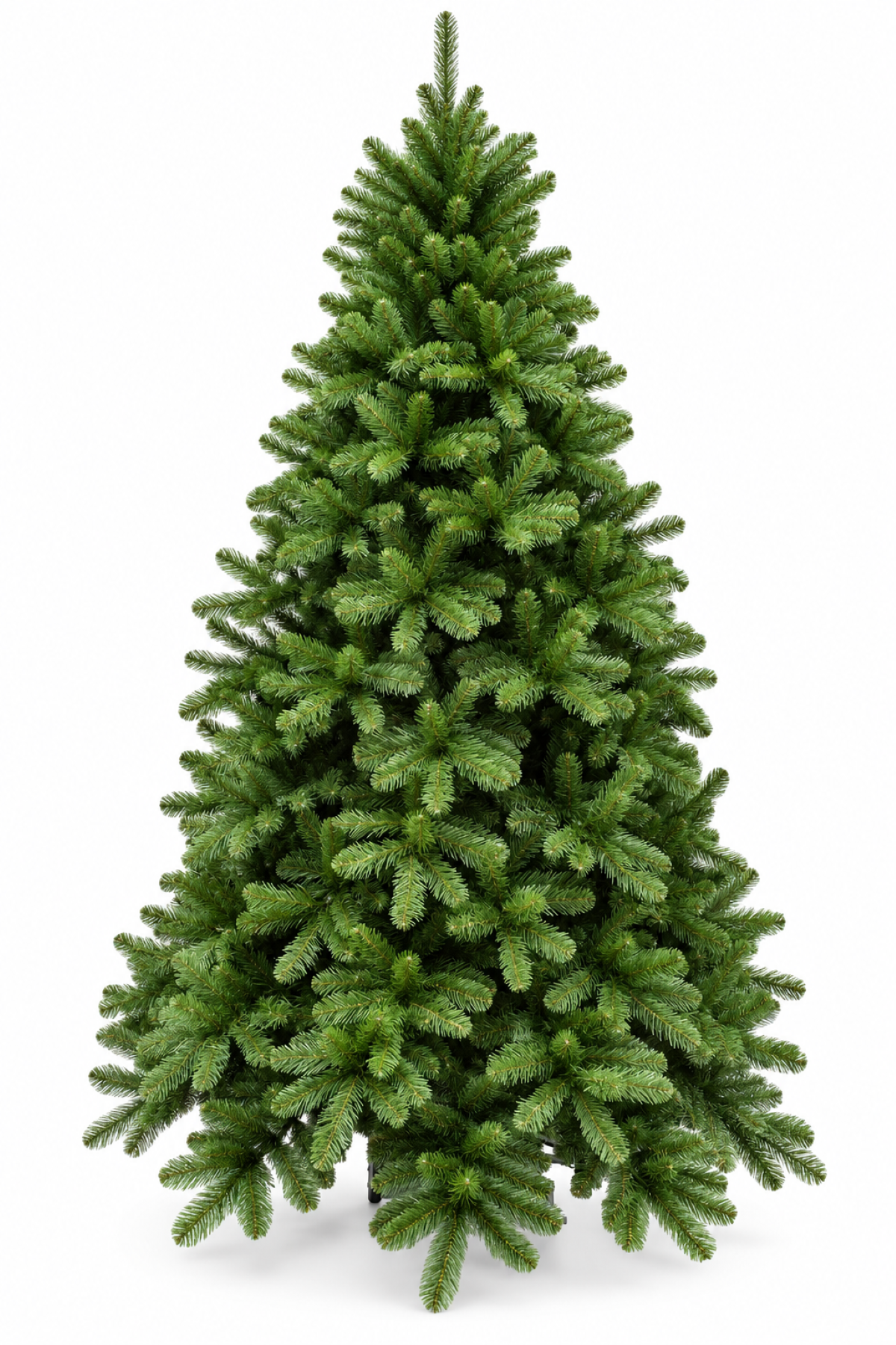 7ft Scandia Spruce Christmas Tree Hinged Green 2.13m