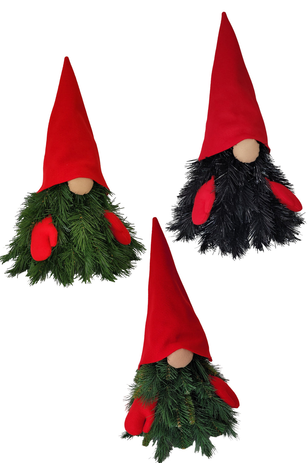 Christmas Tree Gnome 3 Pce Set - Artificial Xmas Tree