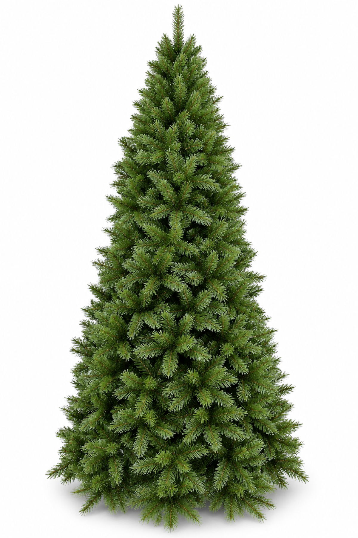 8ft Slim Vienna Spruce Christmas Tree Hinged 2.44m