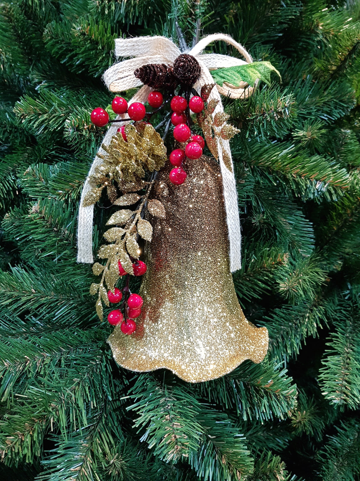 Bell Large Christmas Decoration - Artificial Xmas Tree