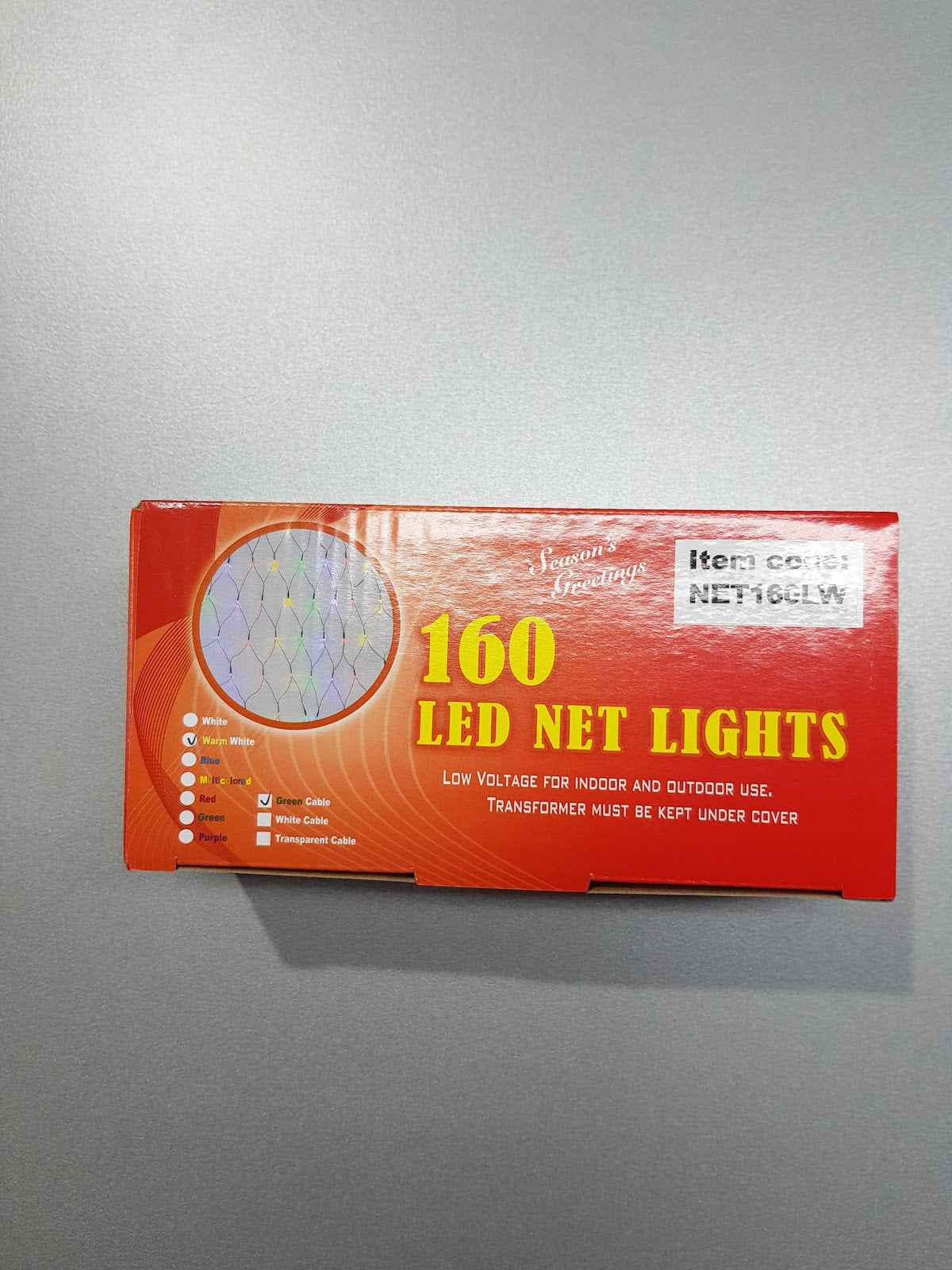 160 x Static LED Net Light 1.2m x 1.5m