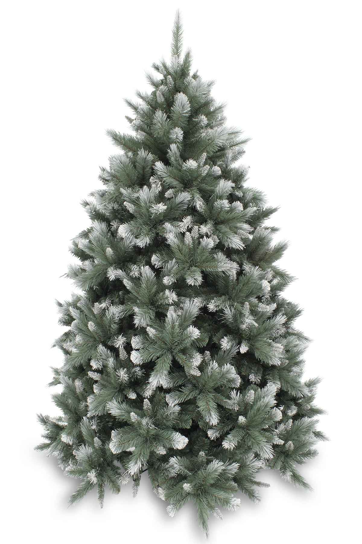 6.5ft New Hampshire Pine Christmas tree Blue/Green Frosted 1.98m