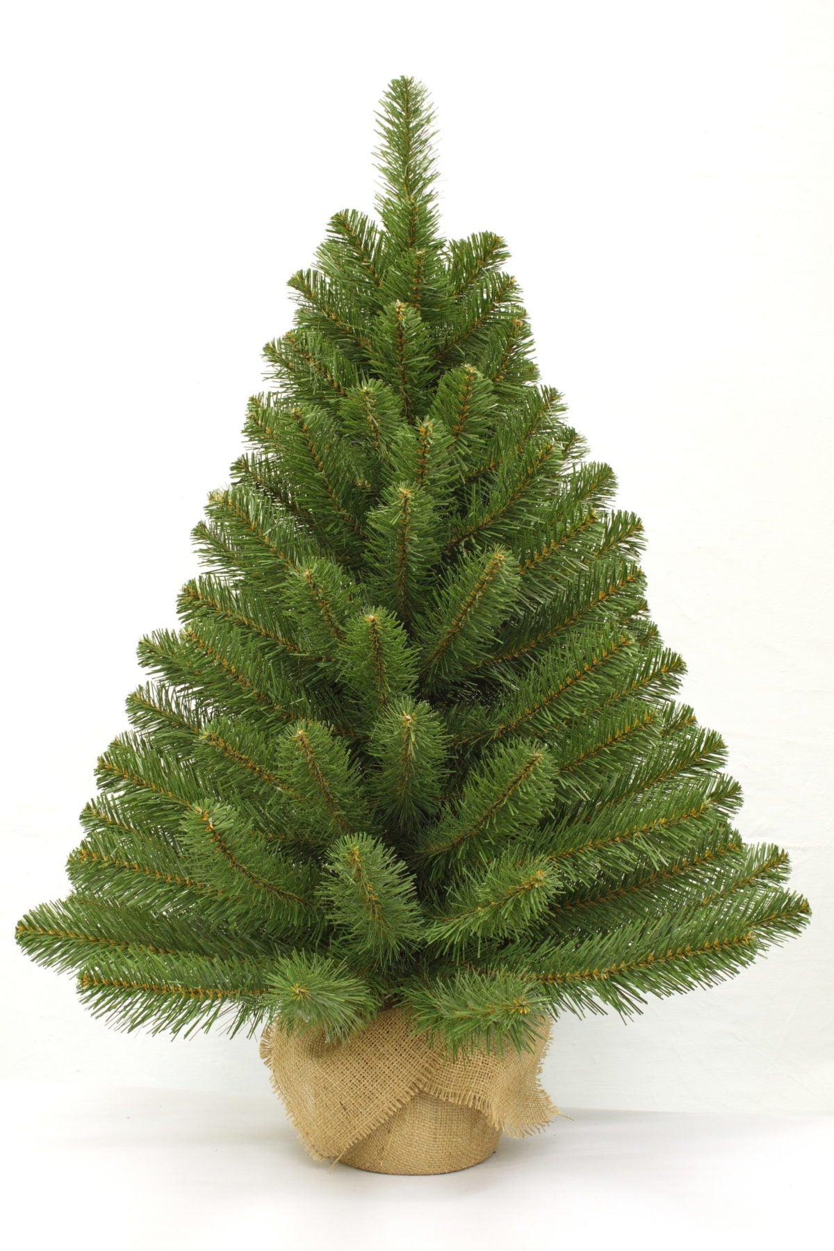 3ft Alpine Spruce Christmas Tree in Burlap covered base 91cm - Artificial Xmas Tree
