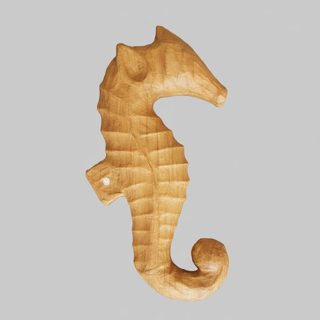Papier Mache Seahorse Small - Artificial Xmas Tree