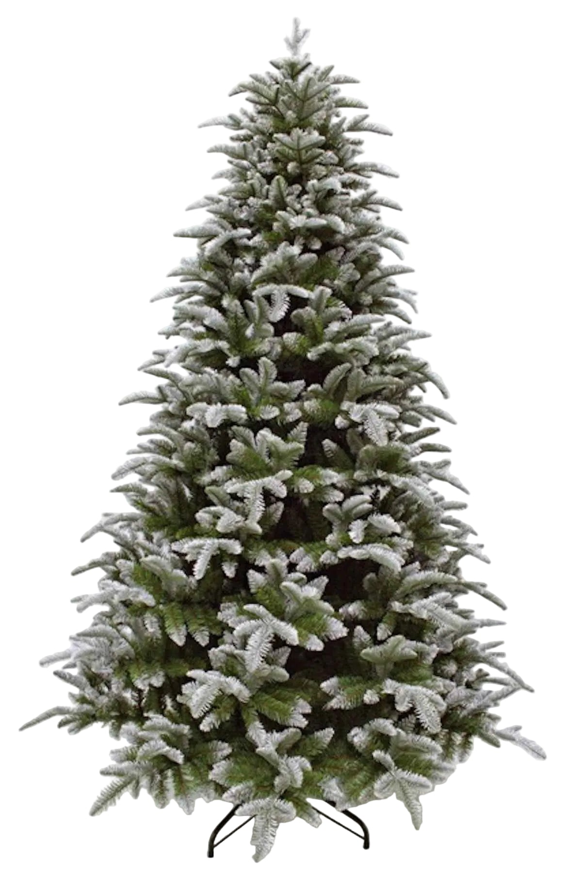 7ft Balsam Fir Christmas Tree Frosted Green 2.13m