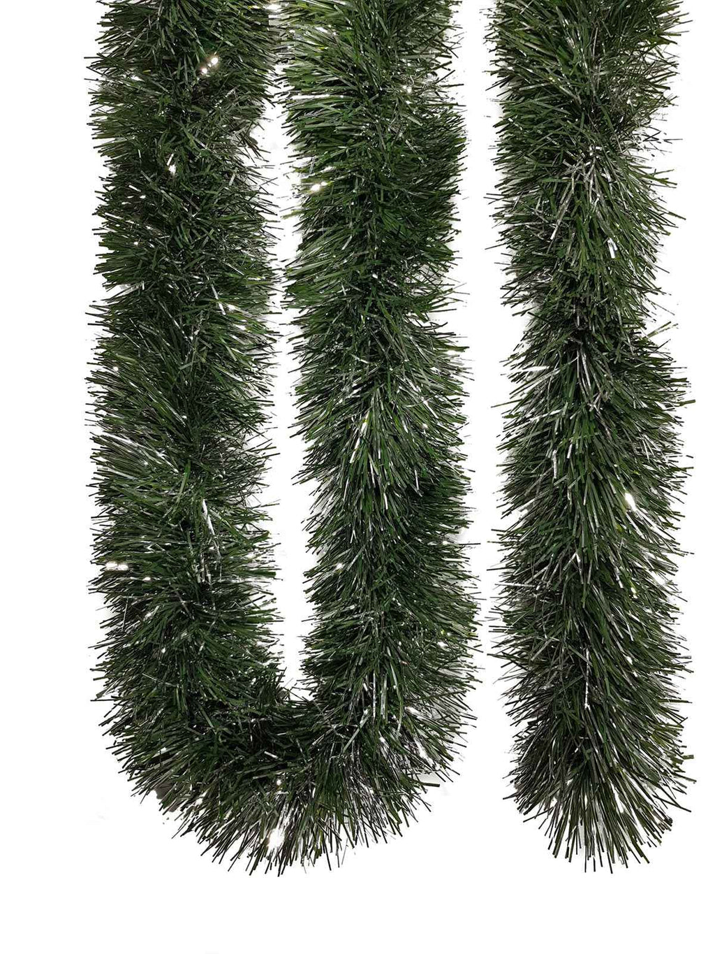 Forest Garland 5.5m (18ft) 10 ply - 150mm Green/Silver