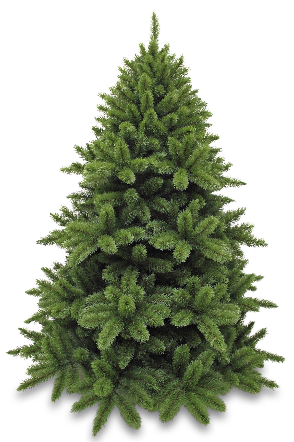 7ft Regal Spruce Christmas Tree - Classic Design Green 2.13m - Artificial Xmas Tree
