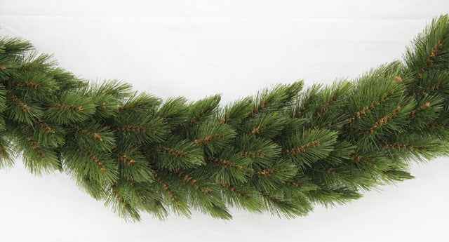 6ft Christmas Table Garland Geneva Pine Green 1.83m