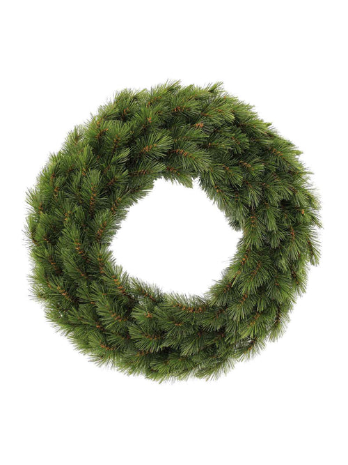 24 inch Wreath Geneva Pine Green 61cm