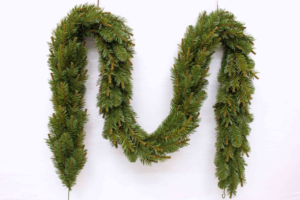 9ft Glendale Pine Garland Green 2.74m - Artificial Xmas Tree