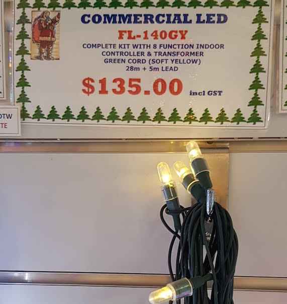 Commercial Light 140 warm white