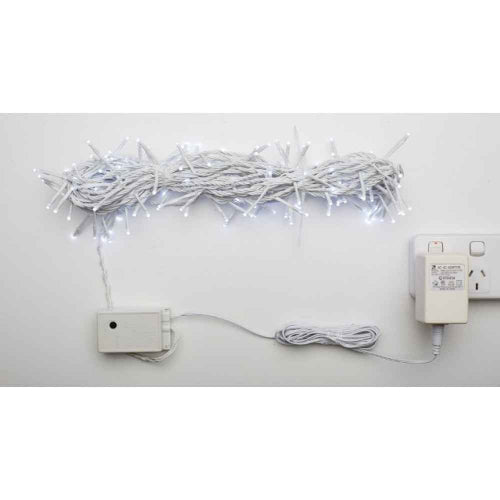 White Christmas Tree and Wedding LED Micro Lights x 160 White with White cord