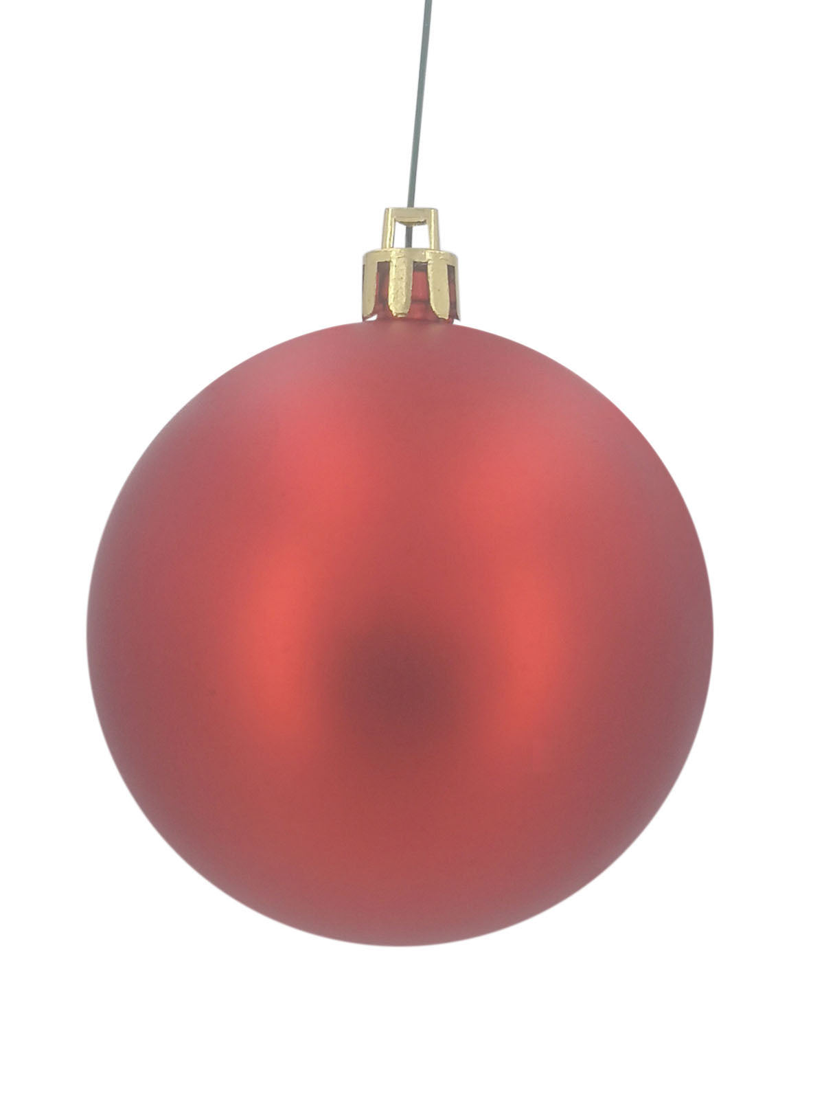 Christmas Ball 50mm Matt Red - Artificial Xmas Tree