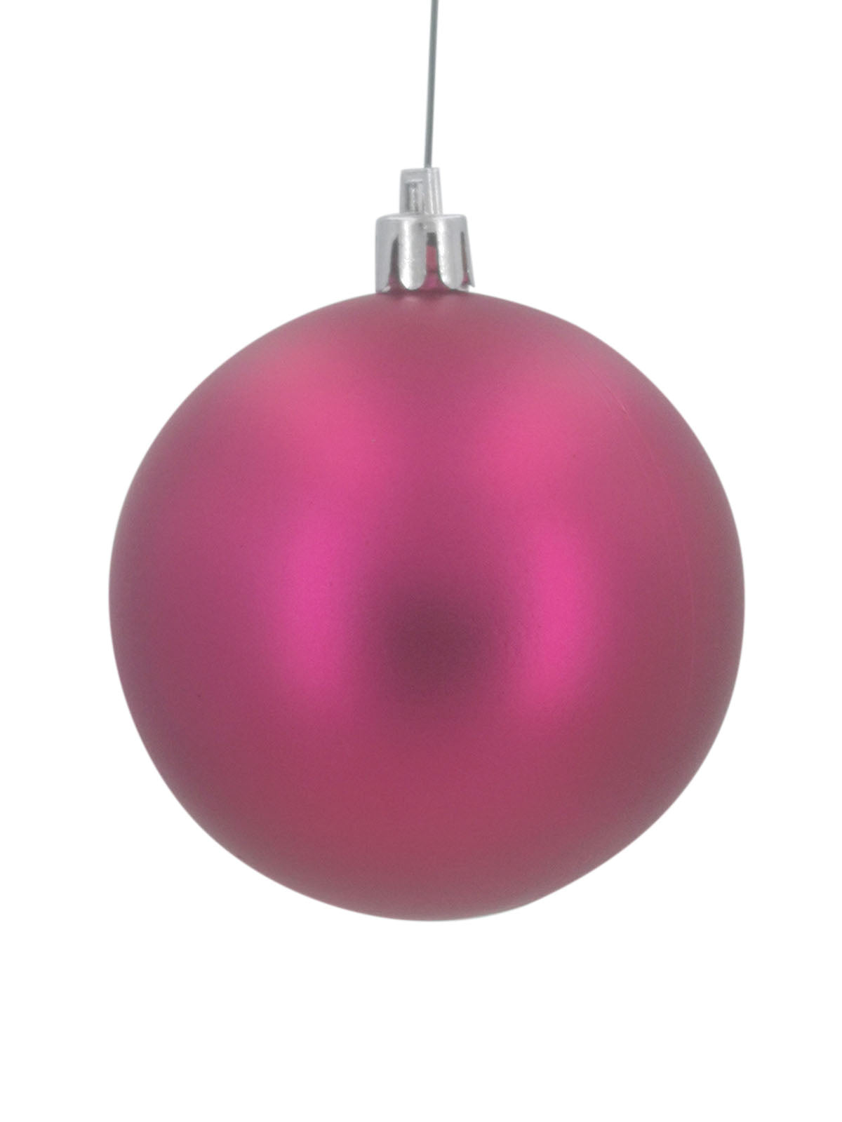 Christmas Ball 70mm Matt Cerise - Artificial Xmas Tree