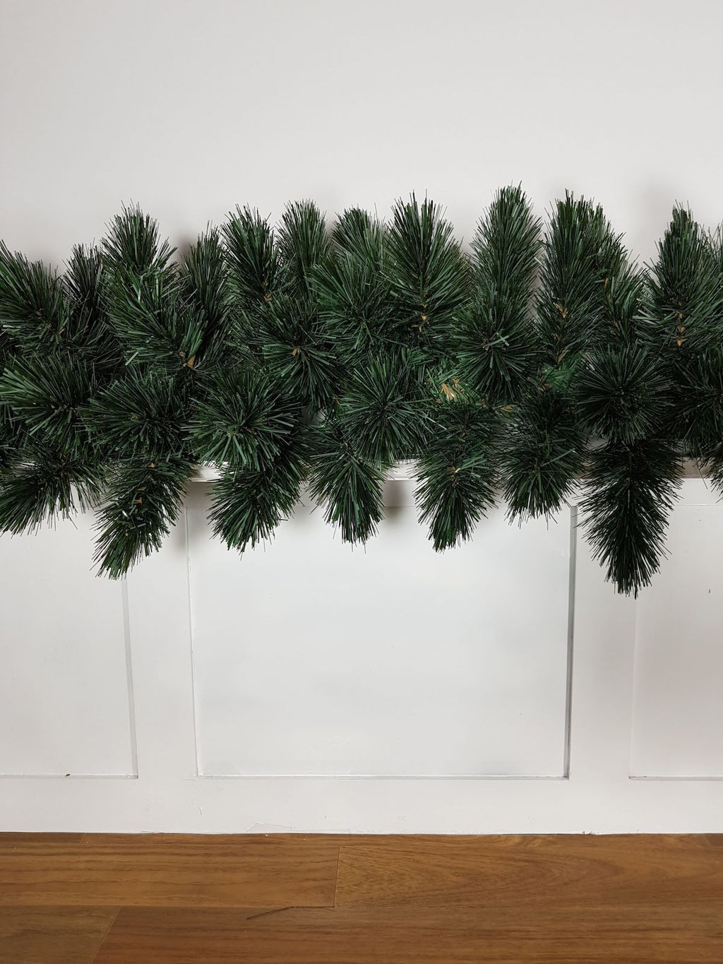 9ft Christmas Garland Pitch Pine New Growth Blue 2.74m - Artificial Xmas Tree
