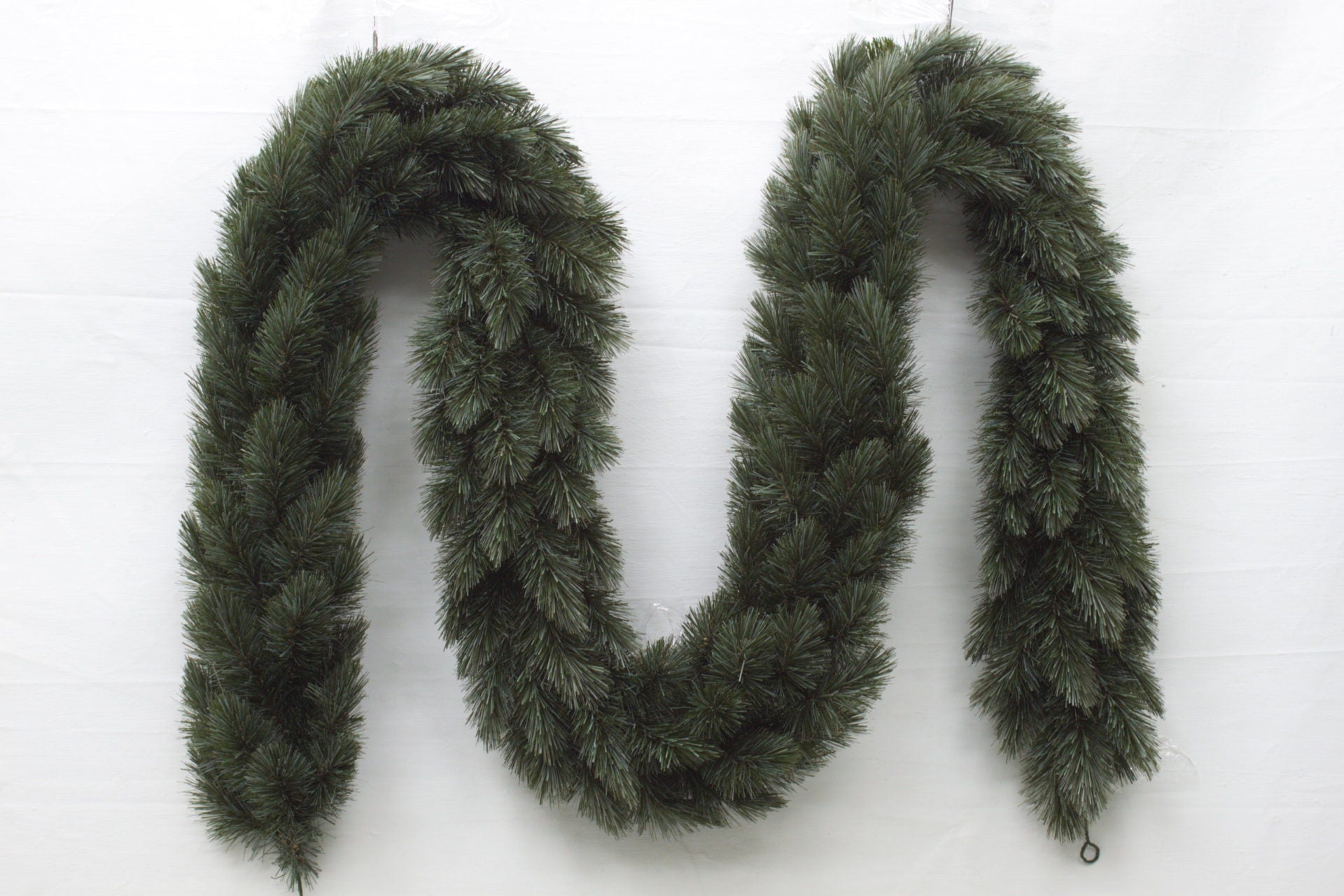 9ft Christmas Garland Pitch Pine New Growth Blue 2.74m - Artificial Xmas Tree