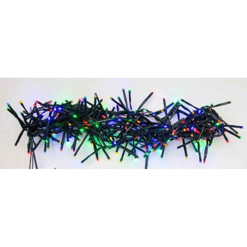 200 LED 2 way Connecting String Lights for Christmas Tree or Garland Multi Coloured