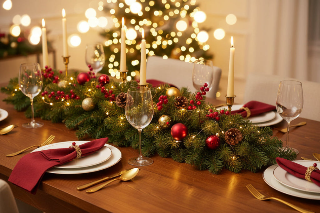 39 inch Glendale Table Swag 1m - Artificial Xmas Tree