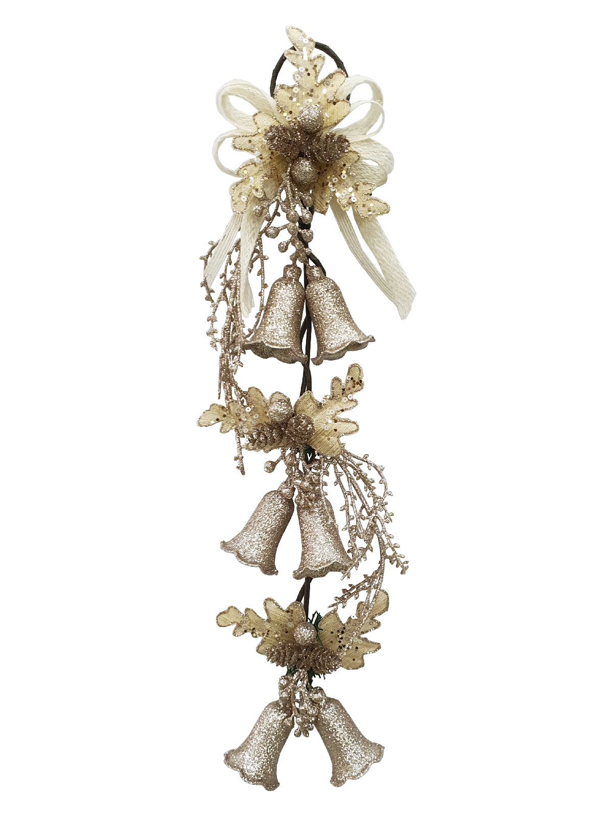 Bell Mini Garland Christmas Decoration - Artificial Xmas Tree