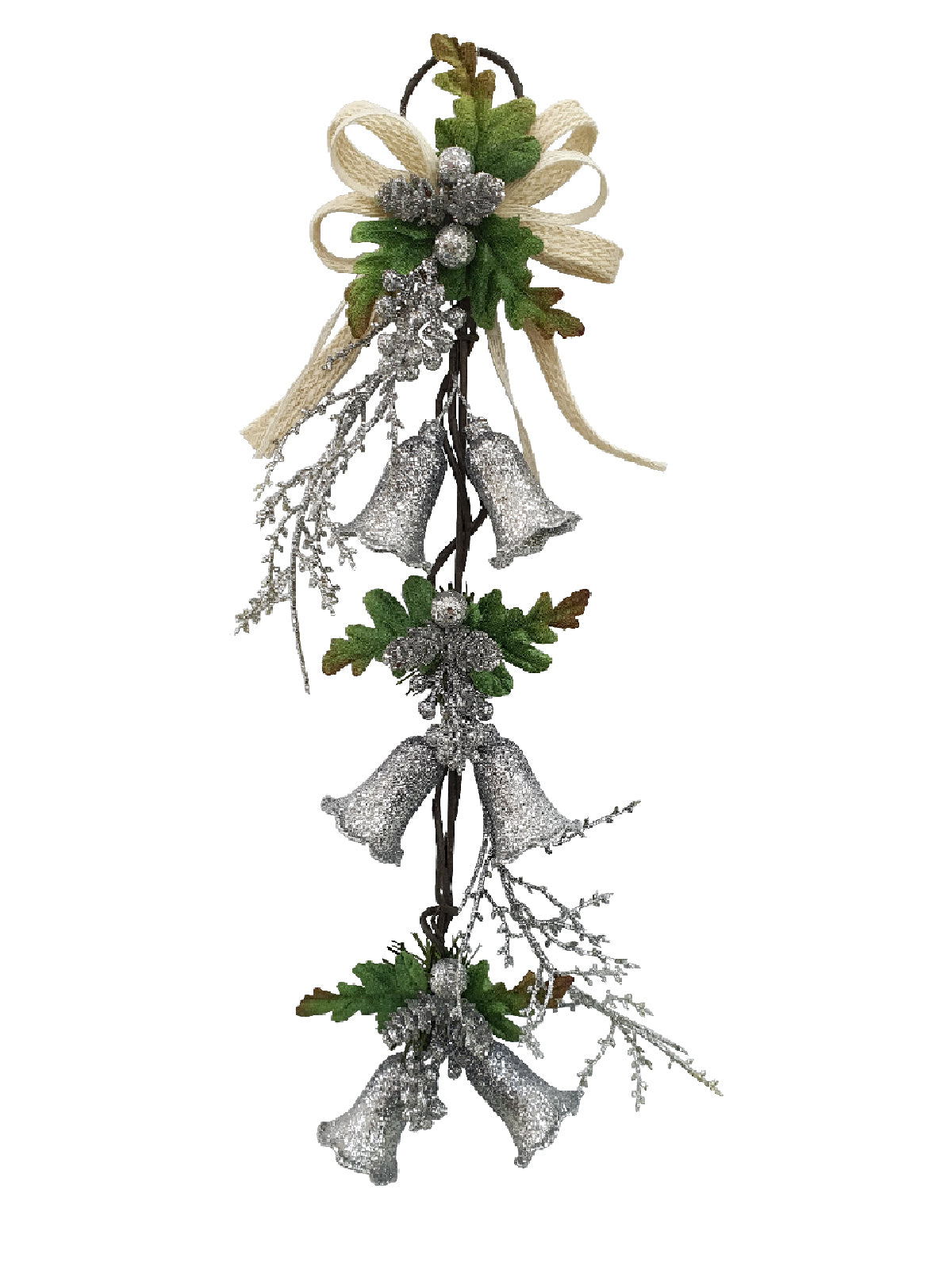 Bell Mini Garland, Christmas Decoration - Artificial Xmas Tree