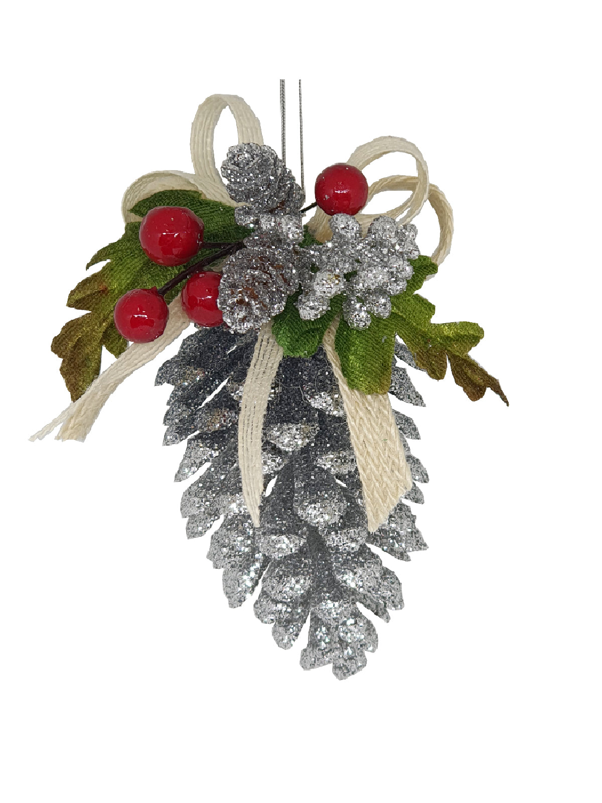 Pine Cone Christmas Decoration - Artificial Xmas Tree