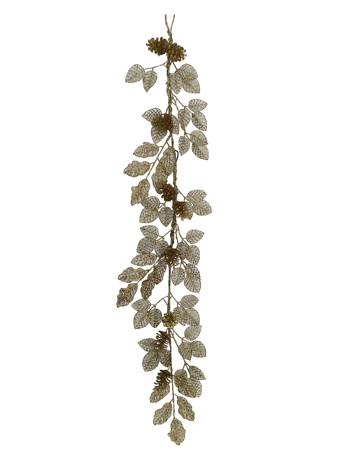 Mini Pine Cone Garland Christmas Decoration - Artificial Xmas Tree