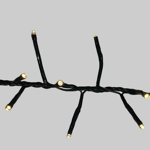 200 LED 2 way Connecting String Lights for Christmas Tree or Garland Warm White