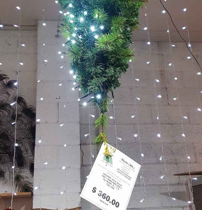 Decorated Triangular Garland