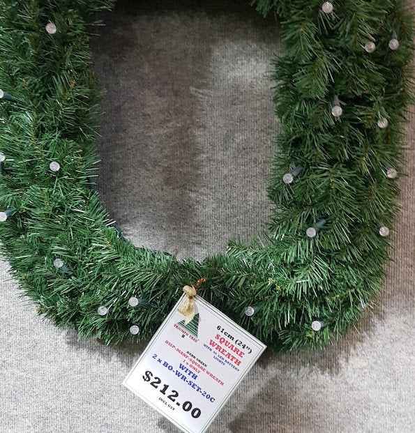 Decorated Wreath (Square)