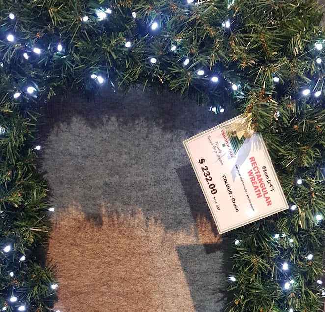 Decorated Wreath (Rectangle)